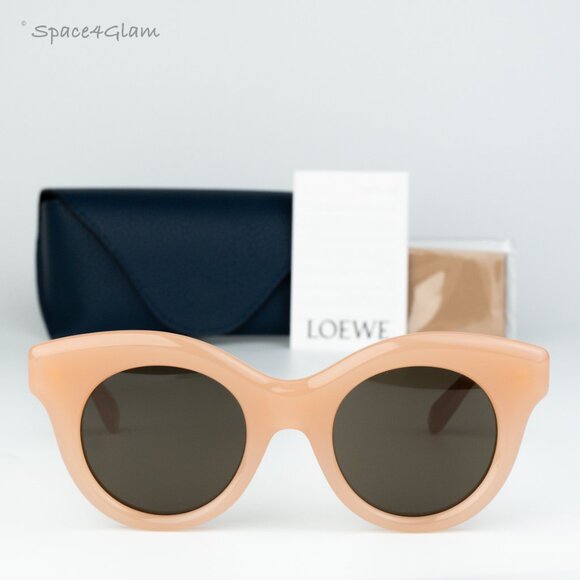 Loewe Women Sunglasses Pink Nude Brown Cat Eye LW40126I 72E NEW AUTHENTIC main image 4
